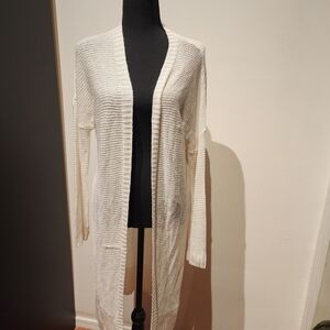 NWT Wild Fable Cream Open-Front Cardigan